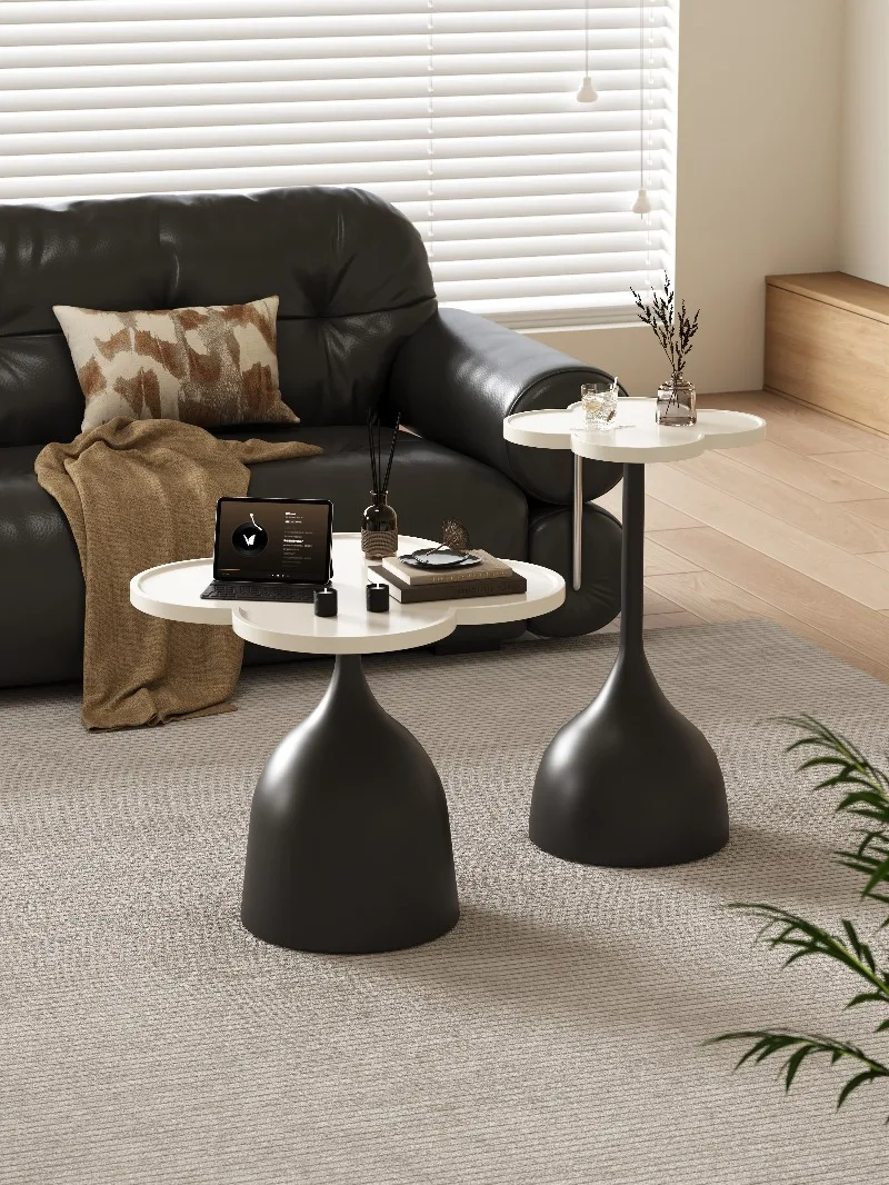 Mesa auxiliar para sofá, mesa de centro creativa, sala de estar, hogar