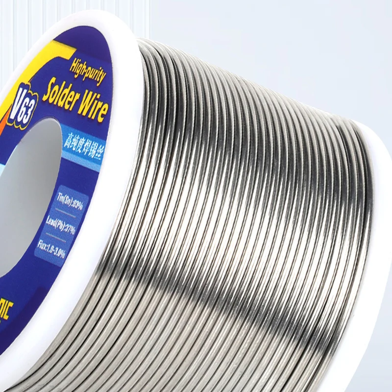 MECHANIC 250g Solder Wire Sn/Pb 63%/37% 183℃ Rosin Solid Flux Core Tin Wire For Electrical Soldering Welding Repair Tools
