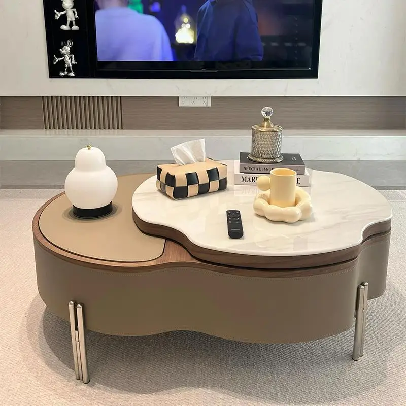 

Unique Minimalist Coffee Table Aesthetic Simple Modern Decoration Coffee Table Living Room Nordic Mesa Auxiliar Home Furniture