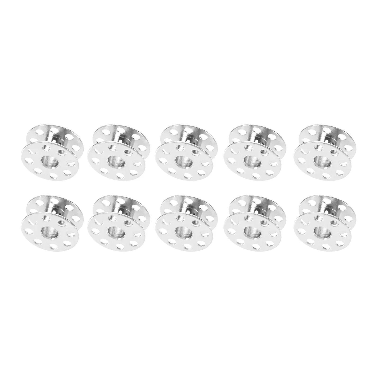 10pcs 270010 Metal Industrial Lockstich 1-Needle Sewing Machine Bobbins for JUKI DDL-5550 BROTHER SINGER CONSEW JACK ZOJE Siruba