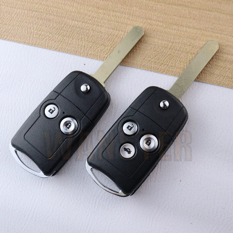 2 3 4 Buttons Car Key Fob Case Shell Housing for Honda Accord CR-V Civil City Jazz HRV HON66 2009 2010 2011 2012 2013 2014