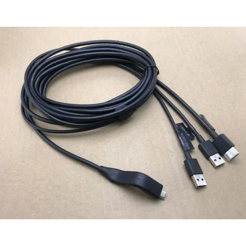 

3 in 1 Connecting Cable for Deepoon VR E3-B E3-C Helmet VR HDMI Cable 5 Meters Accessories E3