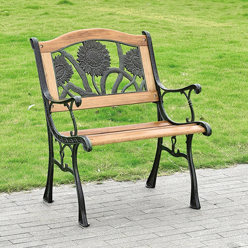 Wicker Chairs Outdoor Garden and Terrace Outside Furniture Farming Rocking Chair Folding Armchair Set Plastic Chaise Lounges Bed