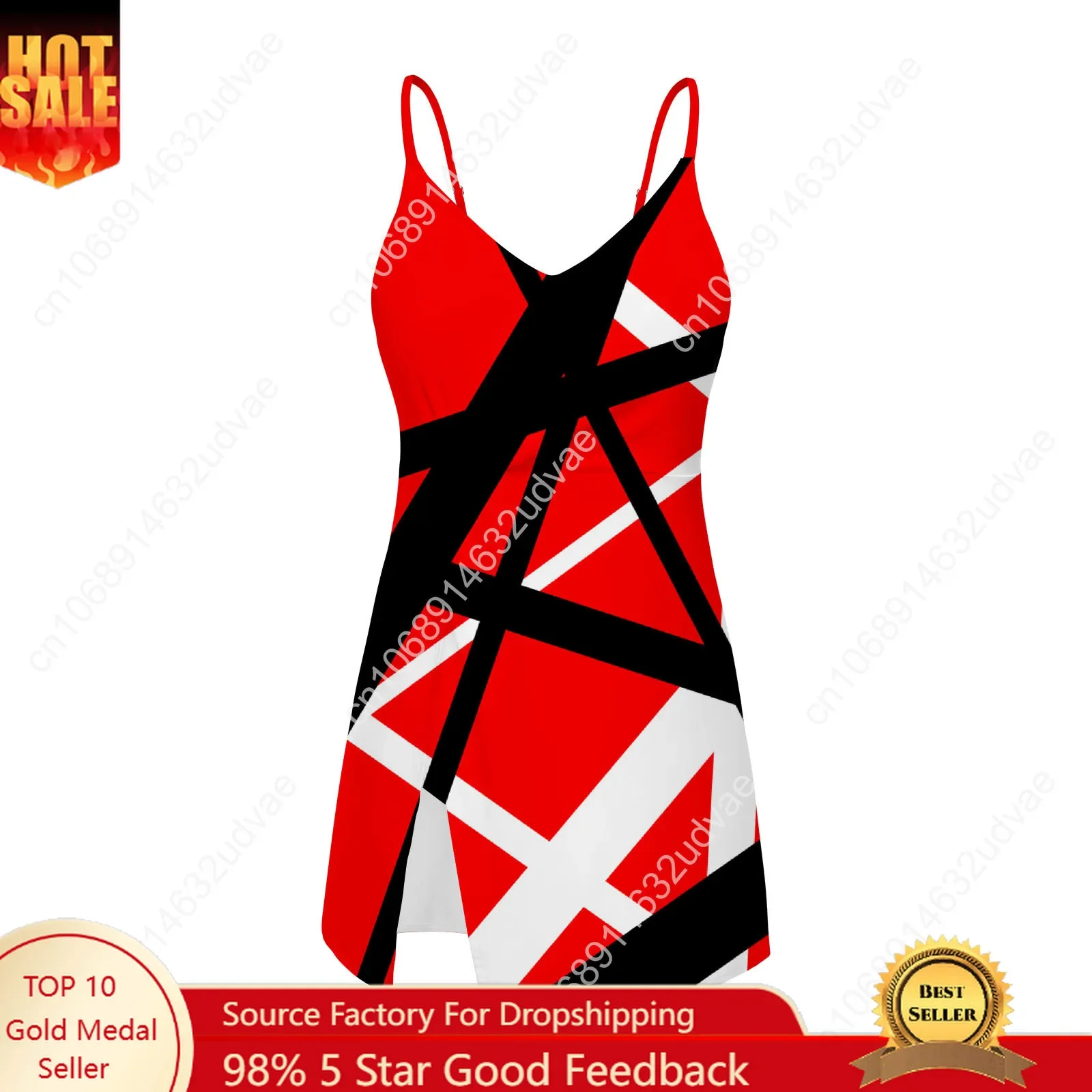 فستان سباحة نسائي من فان إيفي 5150 بتصميم مخطط، ملابس سباحة مخصصة وعصرية، بيكيني مصنوع حسب الطلب، ملابس شاطئ