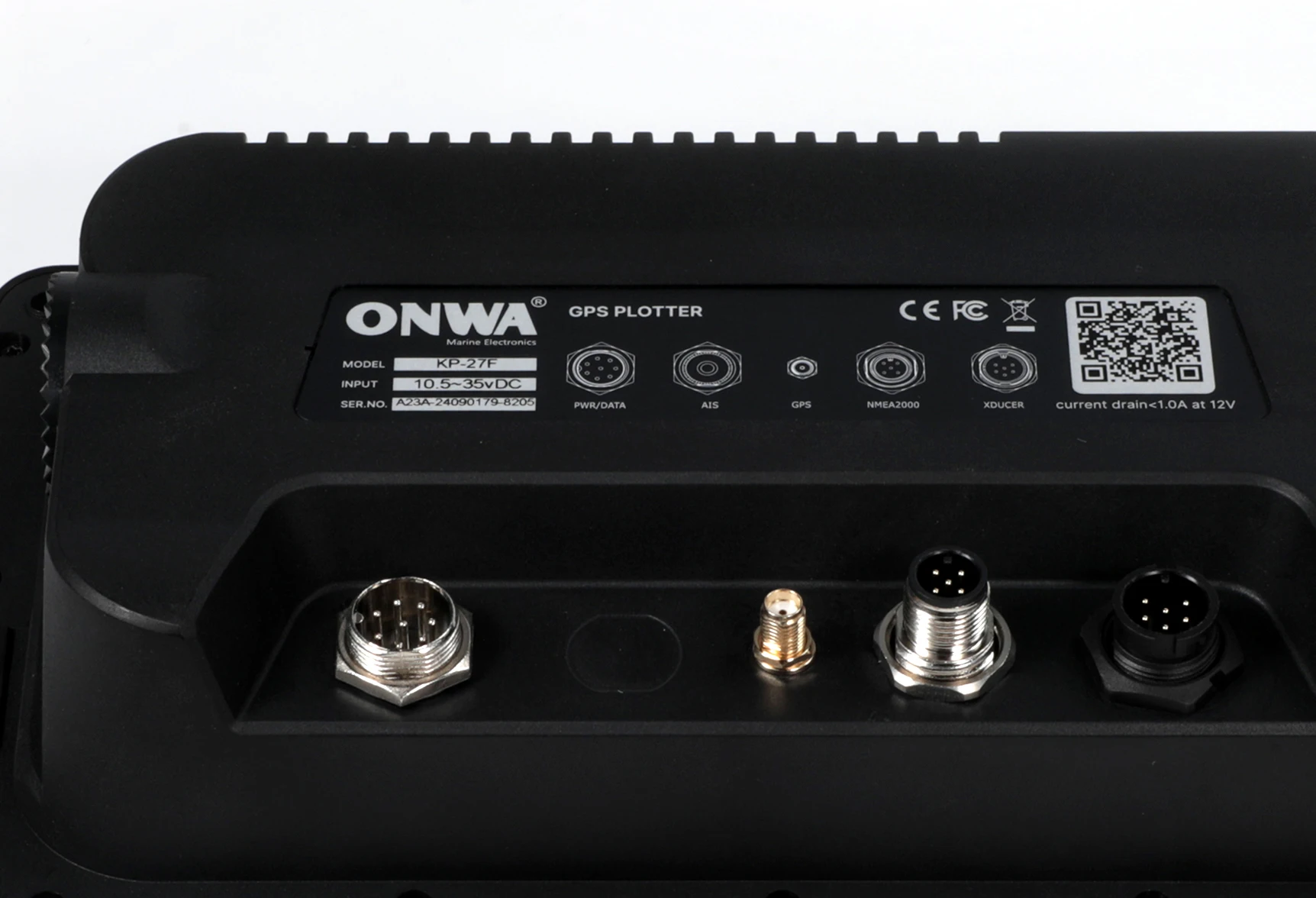 ONWA KP-27F 7 بوصة نظام تحديد المواقع البحرية الرسم البياني البحرية المدمج في صياد السمك عمق أسلم السونار صياد السمك مع محول الأسماك