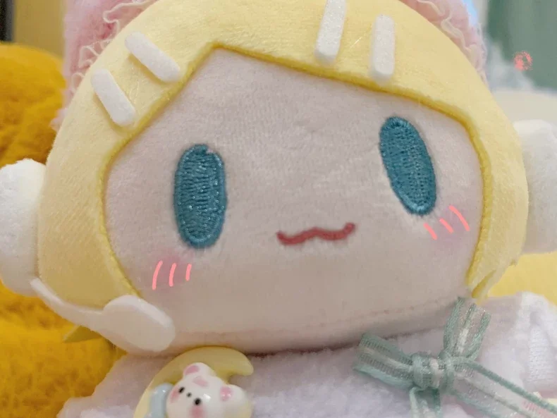 15cm Kagamin rin Hatsune Mikukawaii q Version Figur Plüsch puppe Plüsch Stofftier Sammlung Modell Ornament Spielzeug für Kinder Geschenke – Detail 6