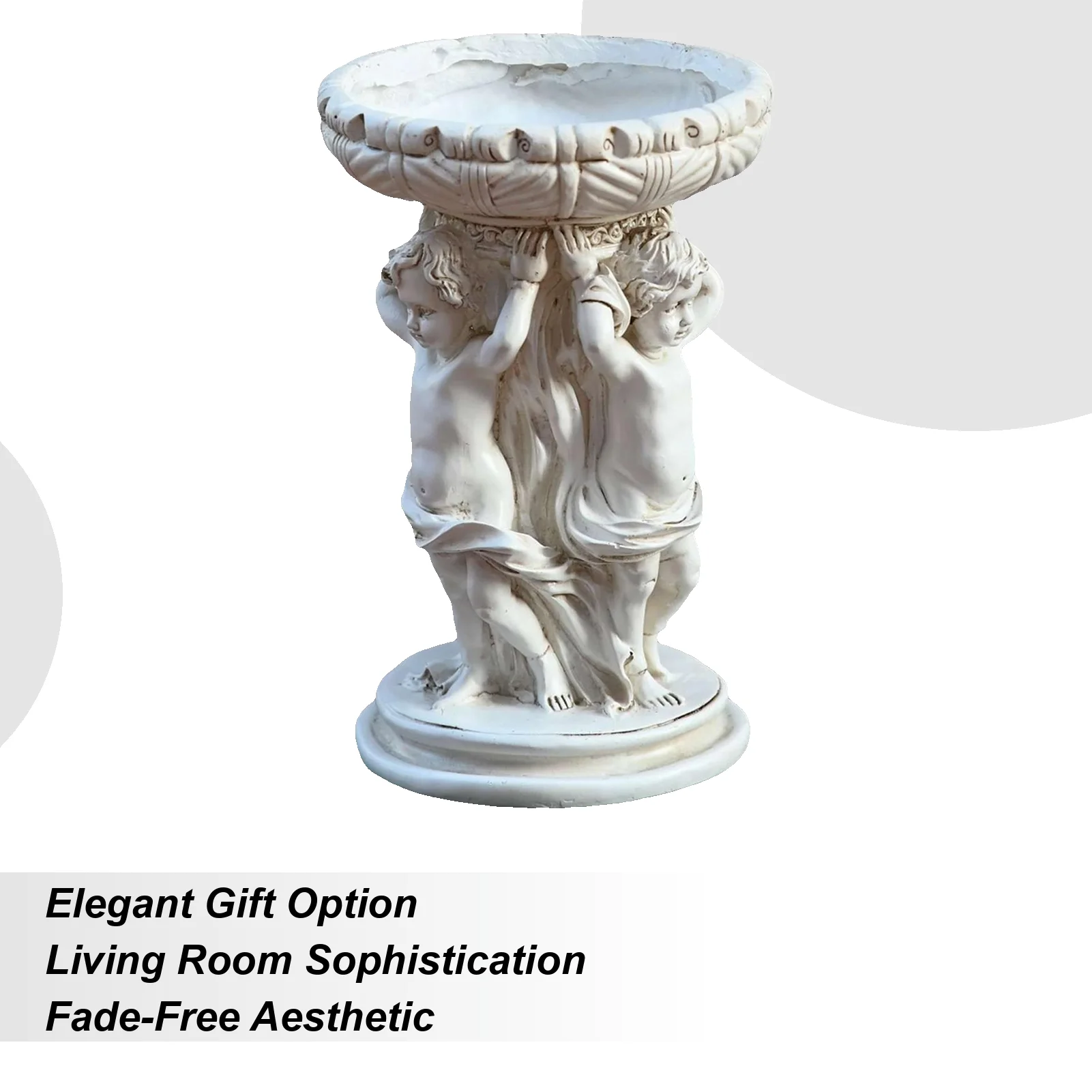 

Цветочный горшок из смолы, ретро-декор, статуя ангела, контейнер, винтажные декоративные цветочные горшки, уличный для наружного двора, патио, сада, крыльца