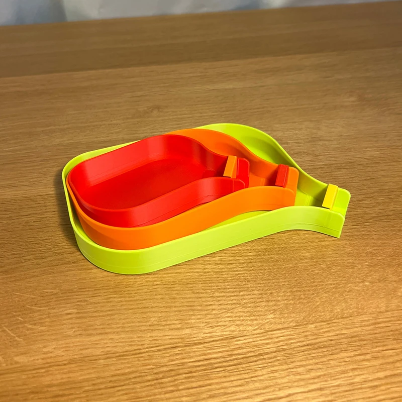 。Funnel Tray With Barrier Plug Screw Nut And Bead Storage To