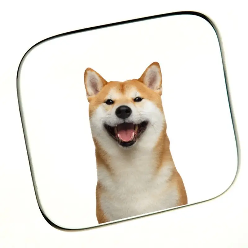 Smiling Shiba Inu Creative Vinyl Waterproof Decal Sticker For Cars, Laptops, Walls Windows, Bumper Sticker External Accessories