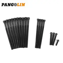 1Set Engine N54B30A, N55B30A Cylinder Head Bolts Set 11122165470 For BMW 1 2 3 4 5 6 7 3.0 N54 N55 Car Accessories Parts