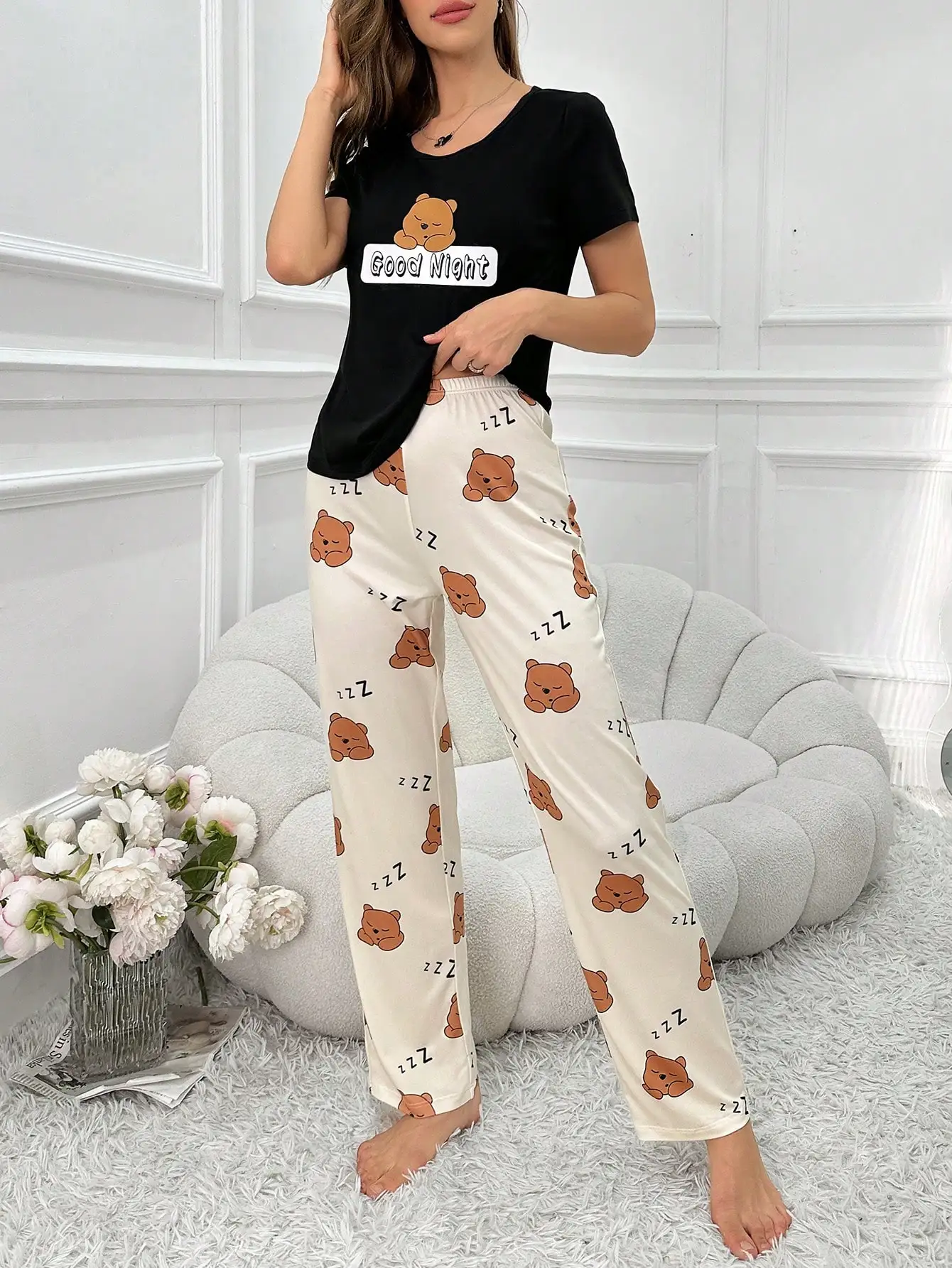 Thumbnail 2 - #24 Trending Two Piece Pajama Sets Right Now