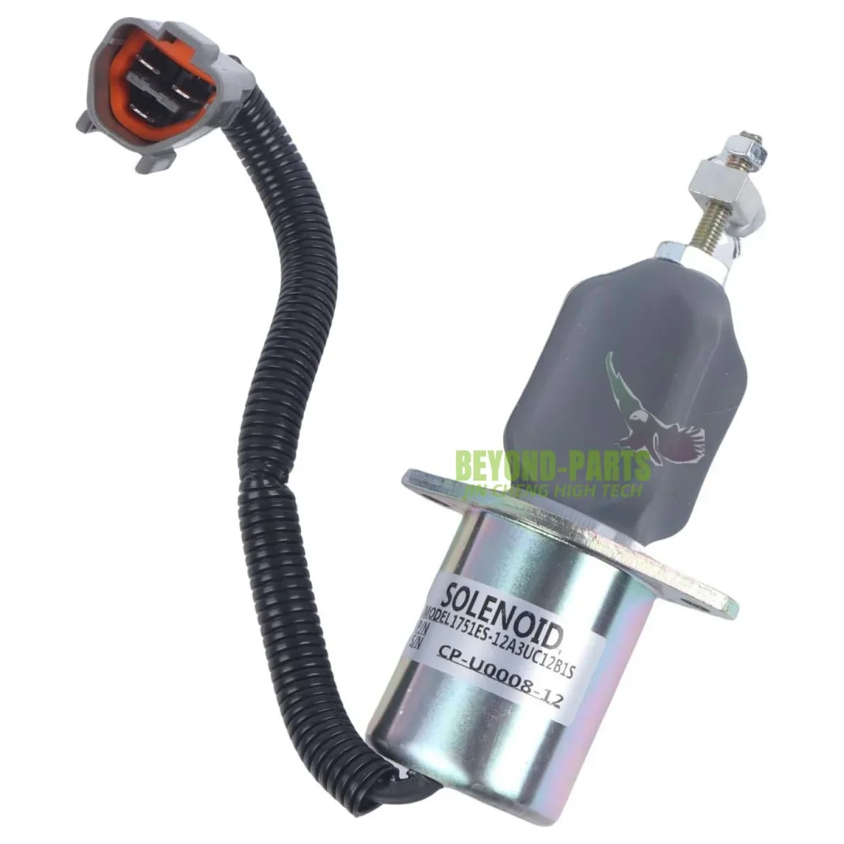 

R60-5 R210-5 EC55 ECR88 4TNE94 4TNE94L Excavator Engine Fuel Shut off Stop Solenoid Valve 1751ES-12A3UC12B1S