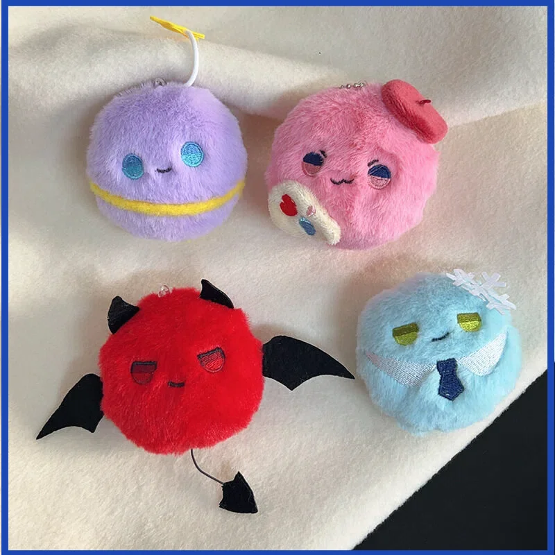رائعتين ألعاب من نسيج مخملي المفاتيح على ظهره قلادة فريق سحري دمية لينة محشوة ألعاب حيوانات الحب والمساحة العميقة تشين تشي شين شينغ ستار #1