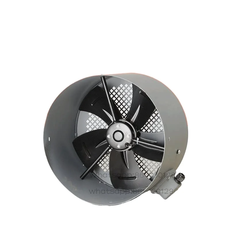 Frequency conversion motor cooling fan 220v three-phase asynchronous motor cooling fan External rotor speed regulating fan