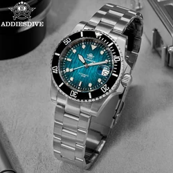 ADDIESDIVE Business Men's Watch Waterproof Automatic Mechanical Steel Watch Men's European and American Leisure Watch AD2536