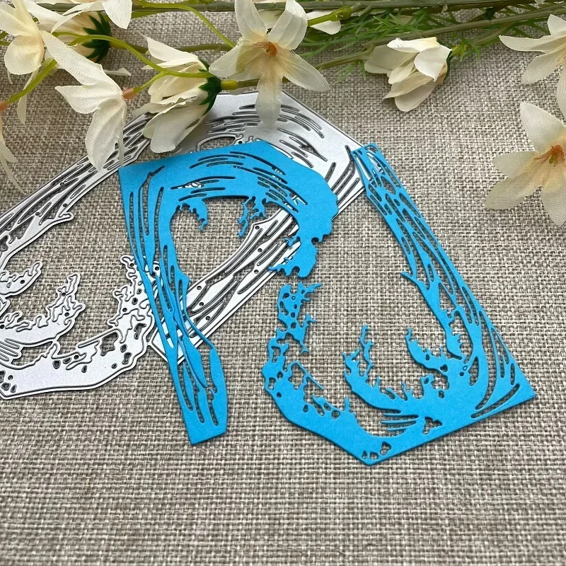 

Металлические вырубные формы-трафареты «Край цунами» для скрапбукинга, декоративного тиснения и рукоделия