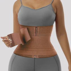 2 IN 1 High Compression Waist Trainer Belt Body Shaper Slimming Waist Flatten Belly Fat Women Postpartum Corset Belts