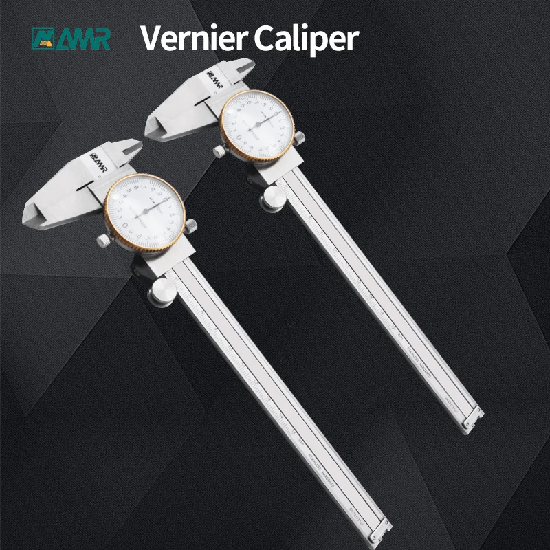 

Dial Caliper 12inch Stainless Steel Vernier Caliper High Precision Inside Outside Diameter Depth Calipers Measuring Tools