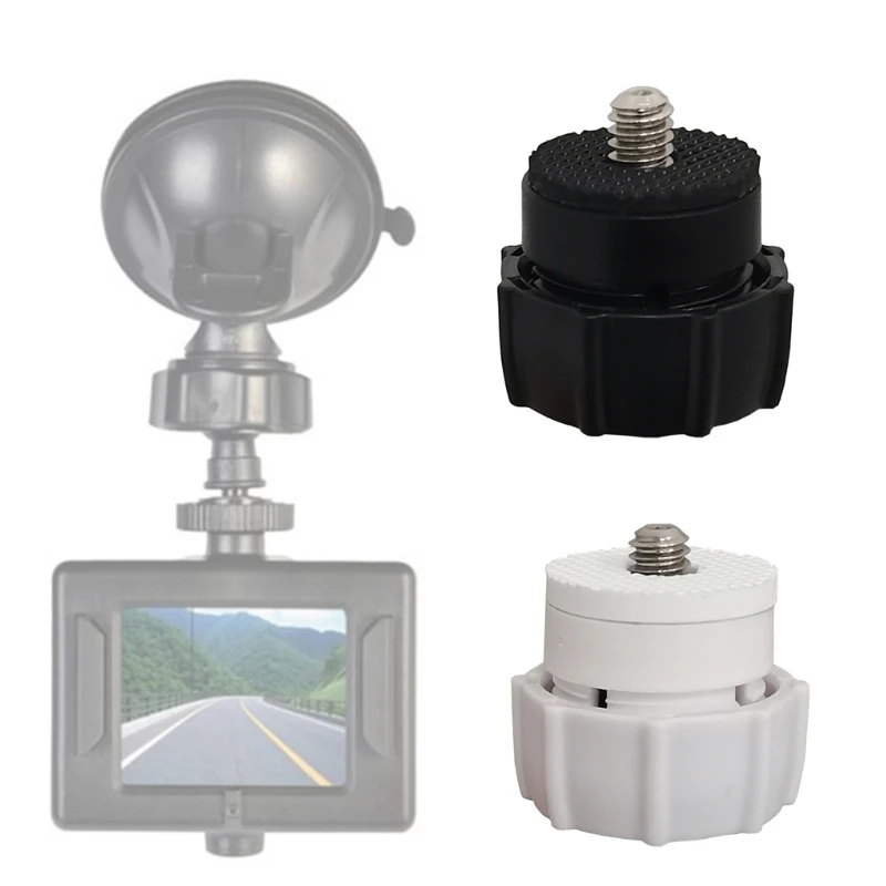 Ball Head Mount Conversion 17mm 1/4 Thread Interfaces Plate Adapter Tripod Phone Holder Screw Port Accessory