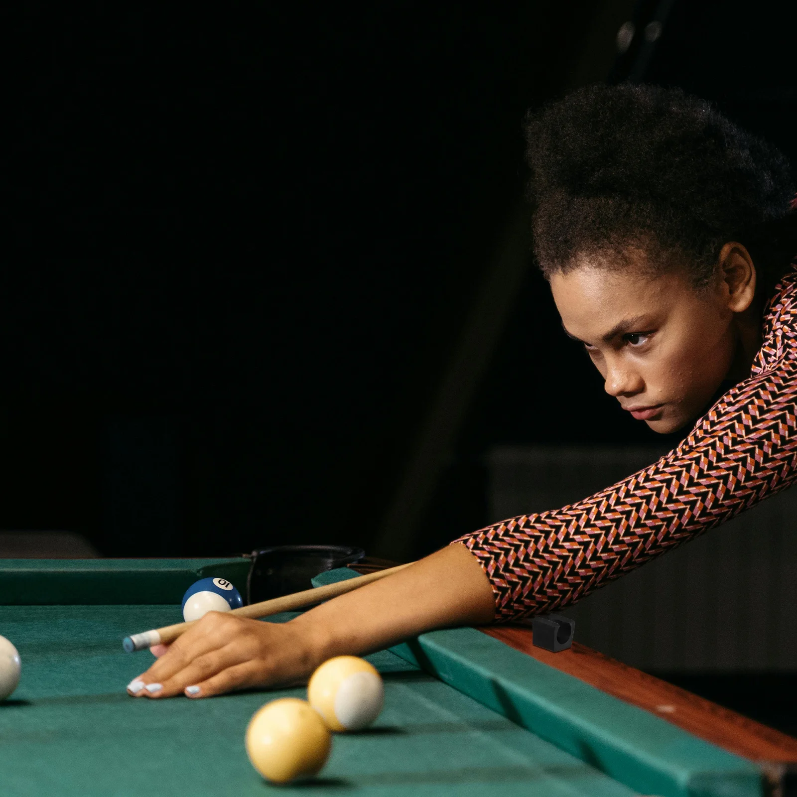 

15Pcs Wall Mount Pool Cue Clamp Silver Adjustable Holder Soft Rubber Protection Table Tennis Bat Fishing Rod Rack