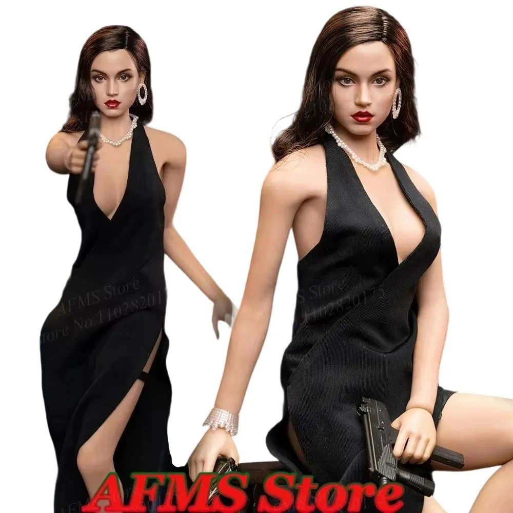 

TGToys（Tough Guys）×SWToys TG8012 1/6 Scale Collectible Figure Cuban Agent Killer Full Set 12Inch Women Soldier Action Figure