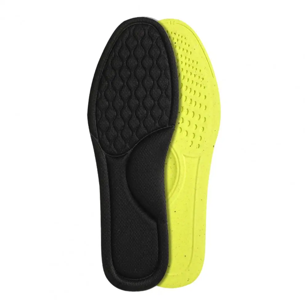 Foot Massage Insoles Breathable Sweat Absorbing Shoe Insole Inserts for Men Women Soft Cushioning Foot Massage Sole for Running