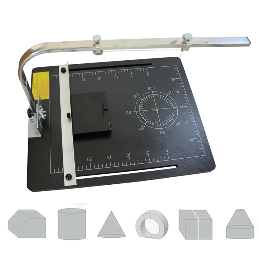 24W Adjustable Temperature DIY Craft Styrofoam Cutting Machine XPS Board KT Board Cutting Tool Hot Wire Foam Cutter With Table