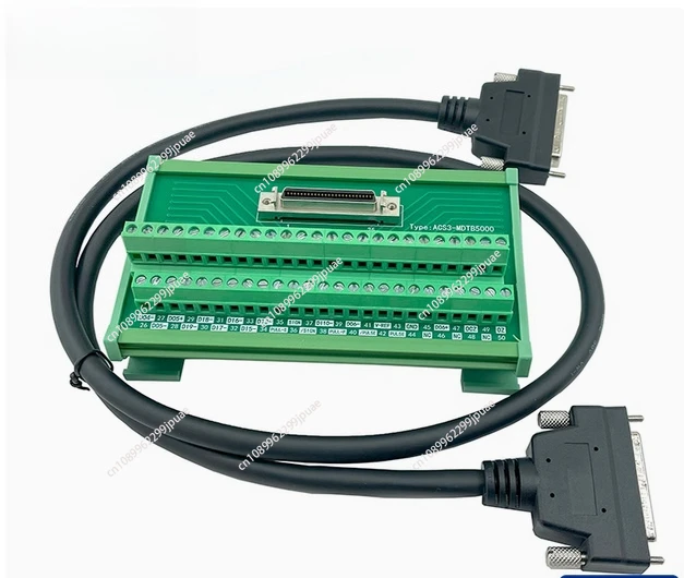 ASDA-A2 سلسلة محرك سيرفو CN1 محطة اللوحة محطة كتلة ASD-BM-50A مع كابل 0.5-5 متر #1