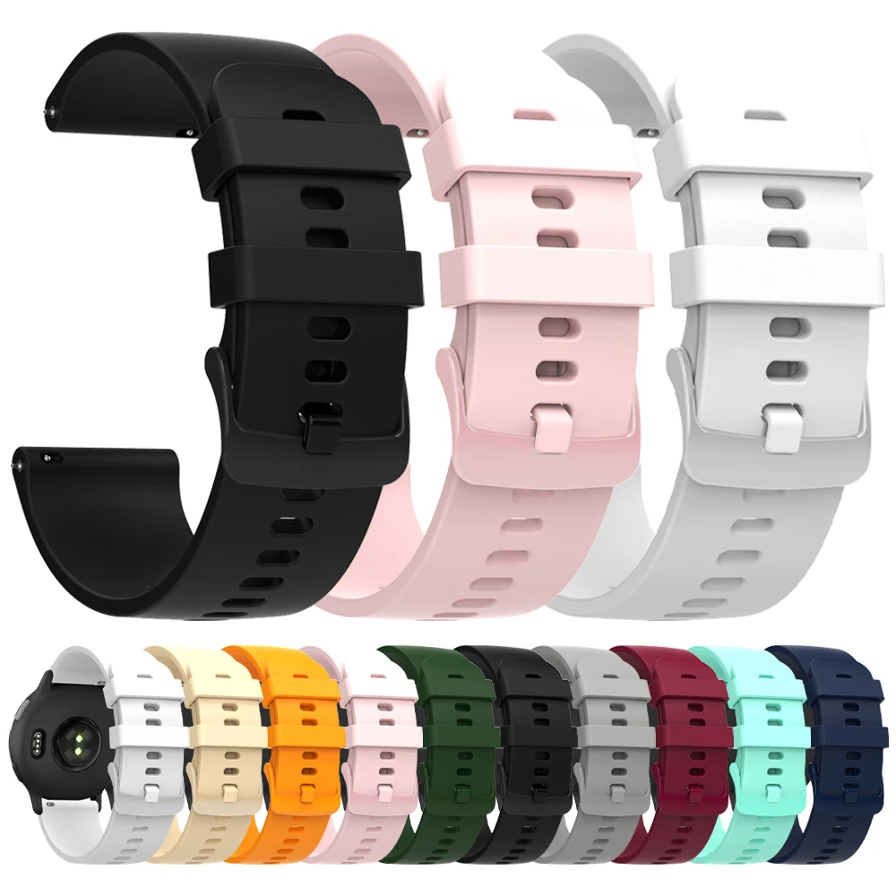 Für fossile gen 5e 5 lte 45/44mm sport armband gen 6 44mm silikon ersatz armband smartwatch zubehör 22mm uhr armband