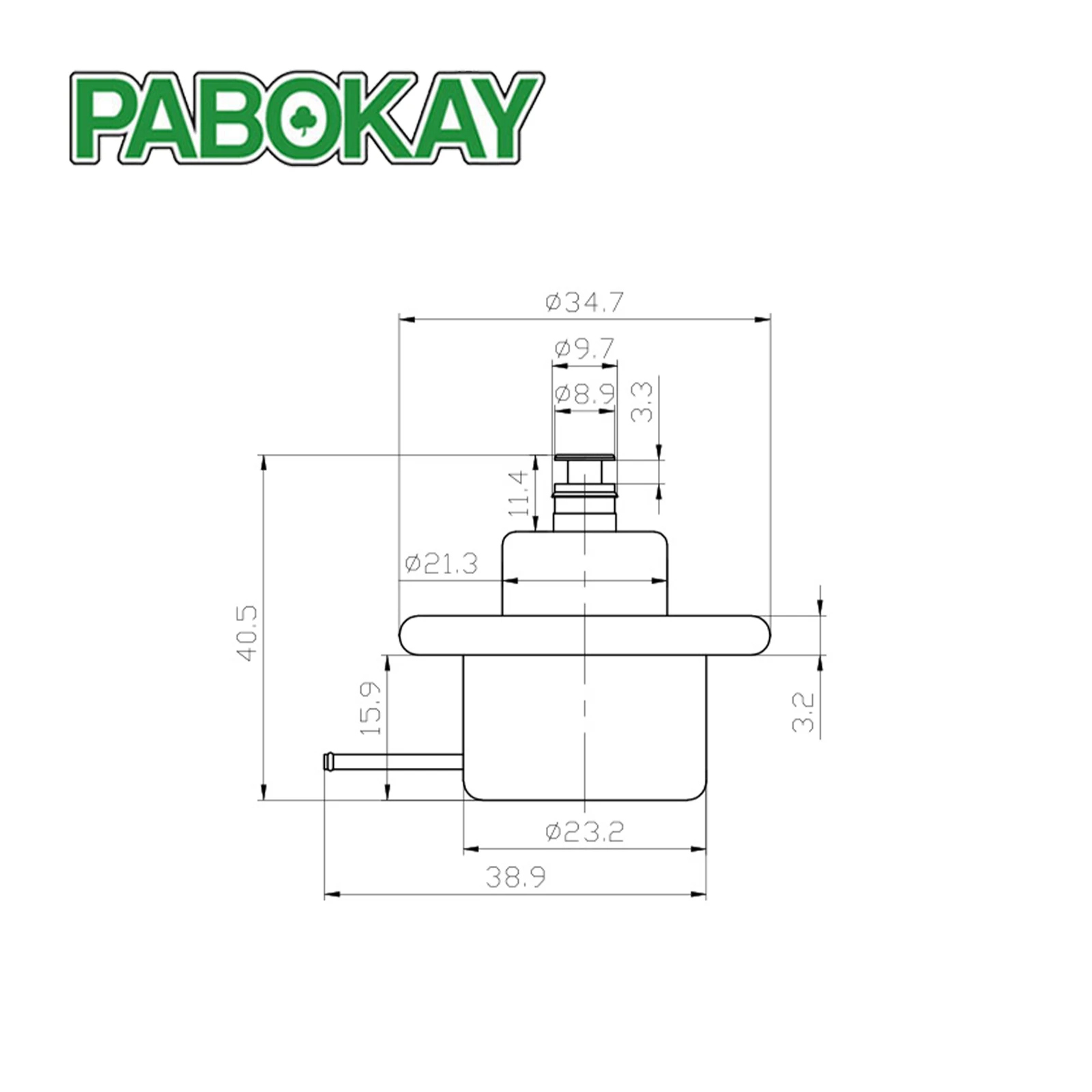 Régulateur de pression de carburant, 4 bars, pour Audi A4 A6 VW Golf Jetta Passat 0280160575 0280160516