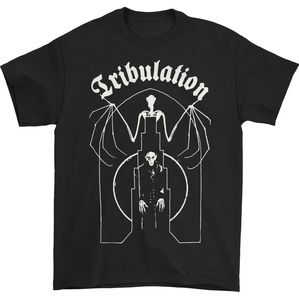 

Tribulation Bat T-shirt Peripheral Clothing Pattern Printing Summer Luxury Brand Cotton Men's and Women's T-Shirts Short Sleeves