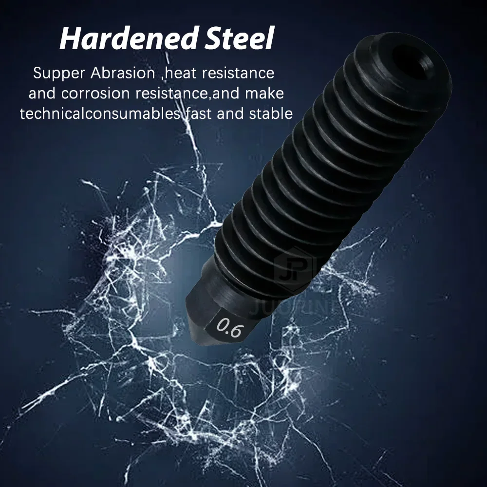 للمدفعية Sidewinder X4 فوهة X3 Plus X3 Pro Hotend فوهة الصلب الصلب النحاس فوهة ل المدفعية Sidewinder X4 Plus قطع الغيار #4