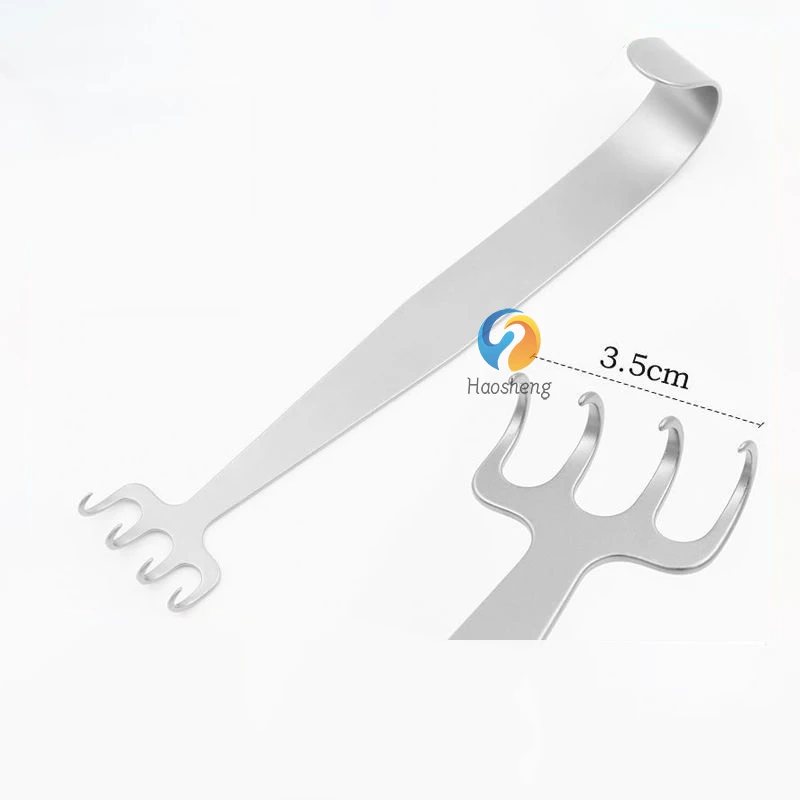 Freeman Rake Retractor Skin Hook Plastic Surgery Breast Augmentation Retractors