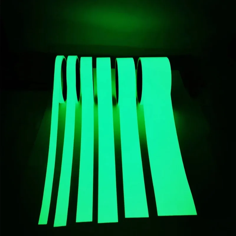 Luminous Tape 3/5/10M Self-adhesive Tape Night Vision Glow In Dark Safety Warning Security Stage Home Decoration Tapes