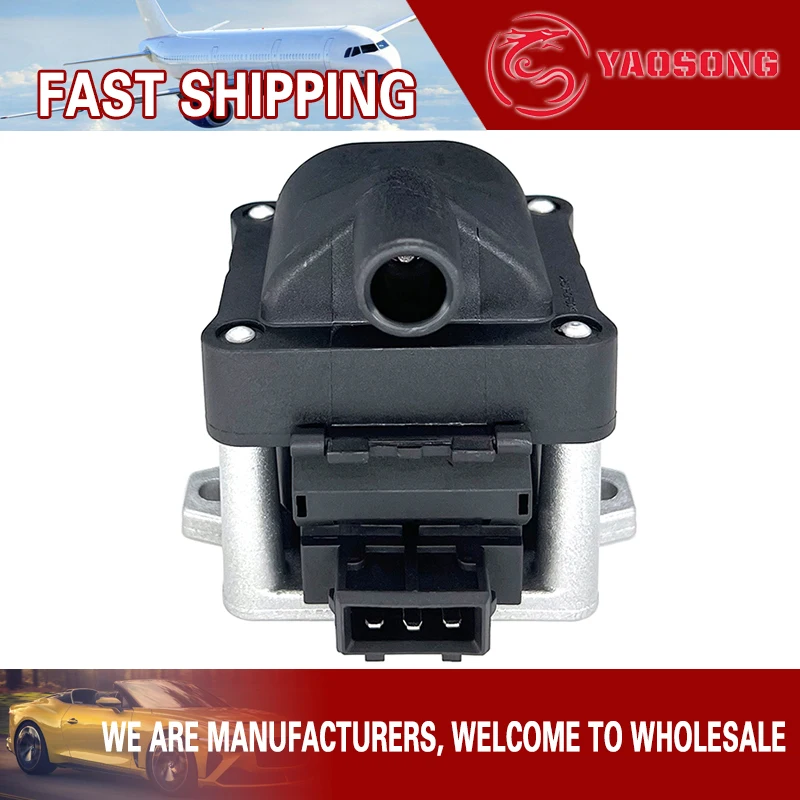 

For VW Golf Passat Fox AUDI 80 90 1.8L 2.0L 2.5L 2.8 New Ignition Coil 6N0905104 867905352 867905104 122702203 6NO905104 UF364