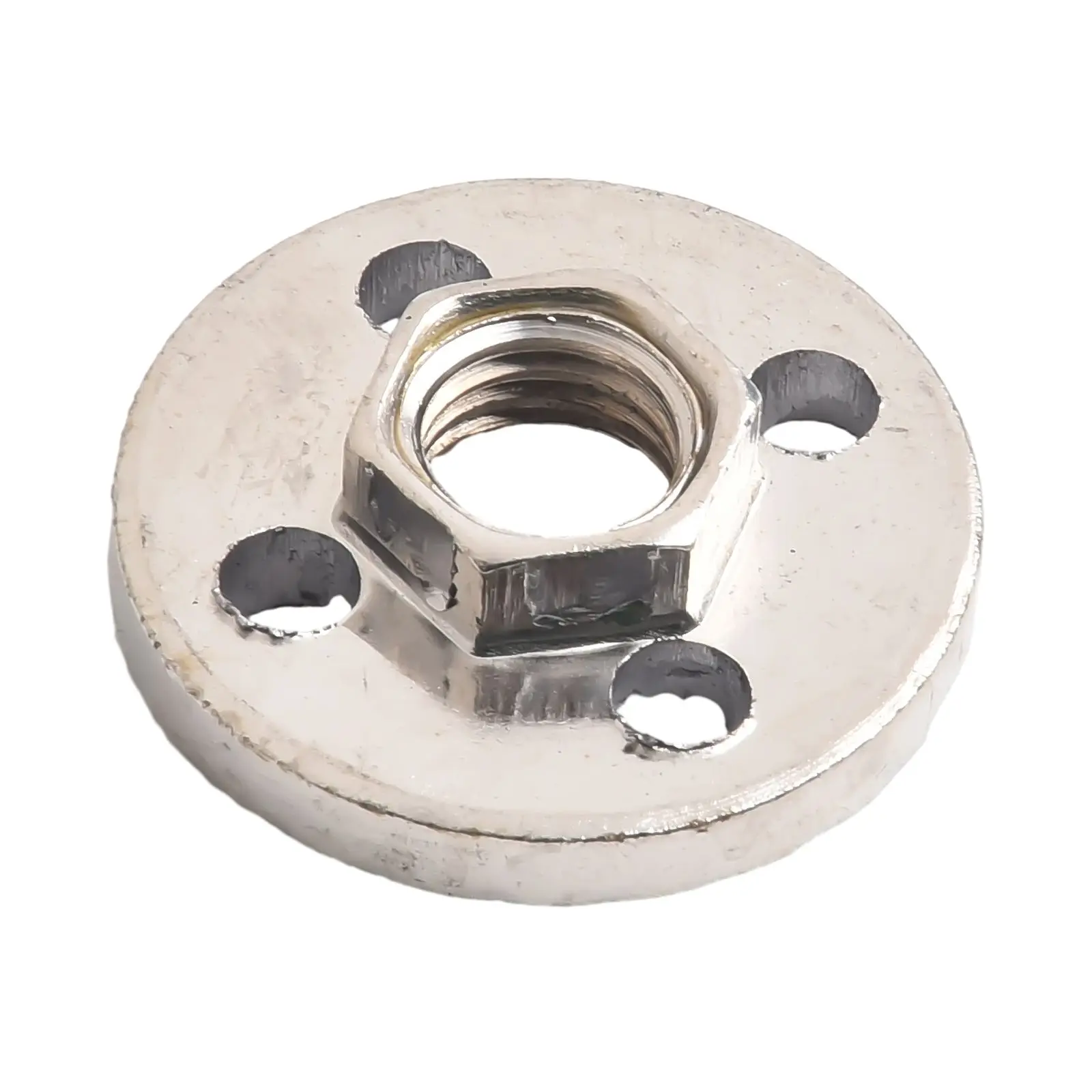 

4pcs Pressure Plate Cover Hexagon Nut Fitting Tool For Type 100 Angle Grinder Extension Grinding Connection Power Accessory