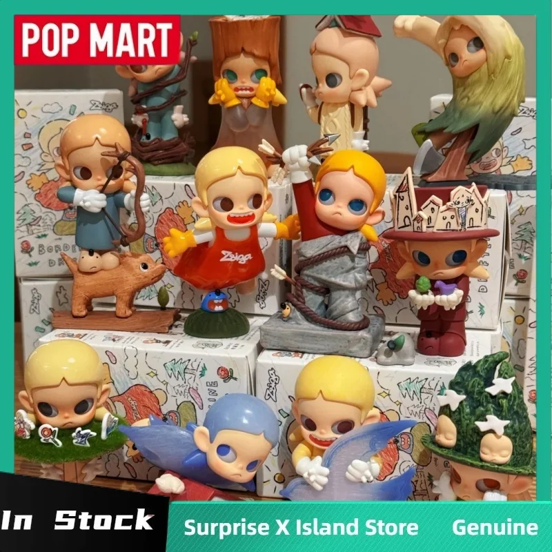POPMART Zsiga Borderline Drifter série boîte aveugle jouets à la mode Zsiga pvc figurine boîte mystère modèle ornement cadeau