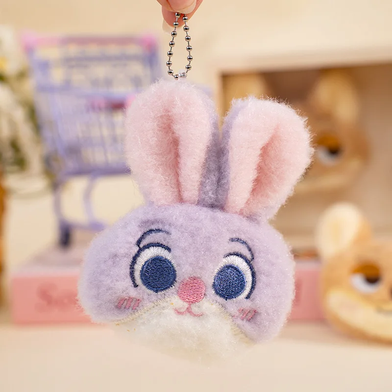 Zootopia Nieuwe Anime Periferie Lightning Judy Leopard Officier Nick Wilde Leuke Fun Cartoon Pluche Pop Sleutelhanger Decoratie Meisje Gift