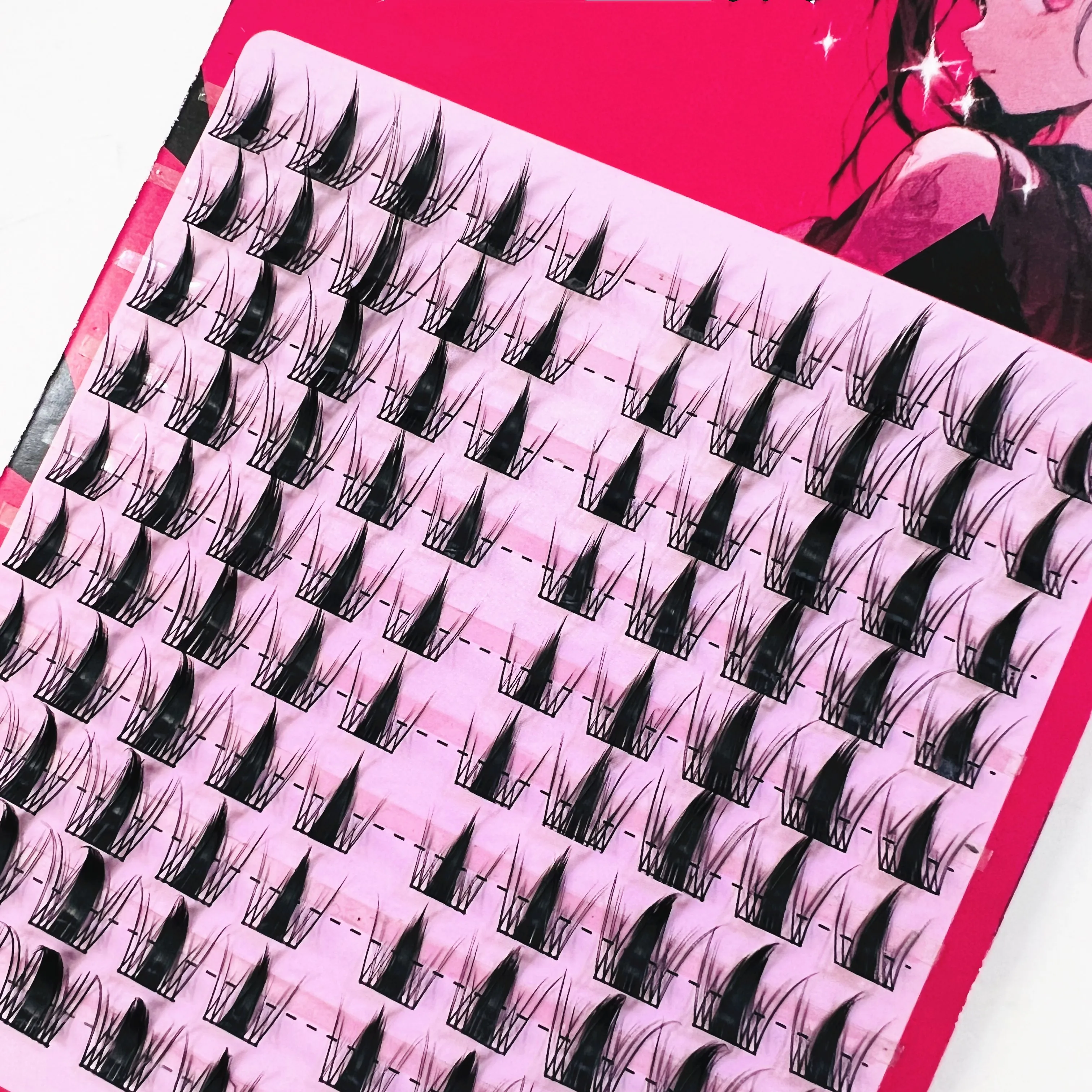 Thick PUPPY Eyeslash Extension 120PCS Personal Eye Lash Professional Makeup Individual Cluster Grafting Sweet False EyeLashes