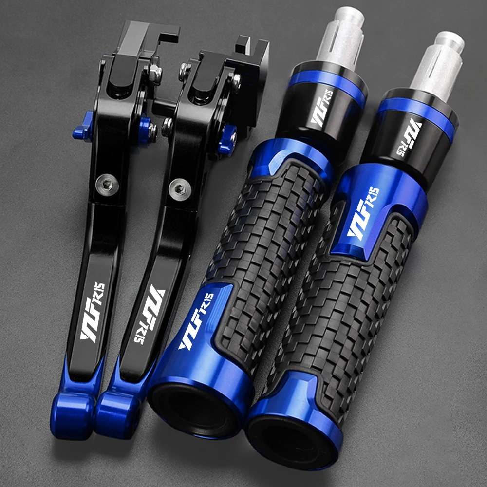 For Yamaha YZF R15M/R15 V4 2022 2023 Motorcycle Accessories Extendable Adjustable Brake Clutch Lever Handle Handlebar grips ends