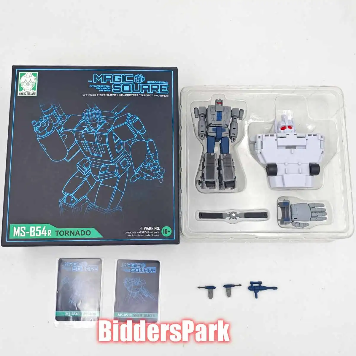 MS-TOYS Transformation Magic Square MS-B54R Whirlwind Bruticus Mini Action Figure #1