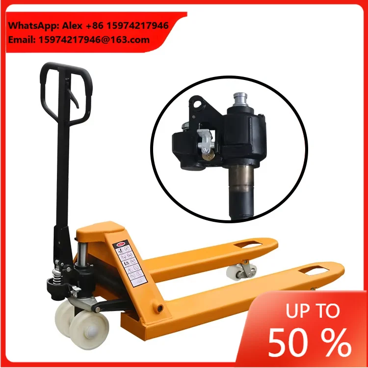 Synge PJ1928 2.5 Ton Hydraulic Hand Pallet Truck With PU/Nylon/Rubber Wheels Multi-Terrain Use Factory Price