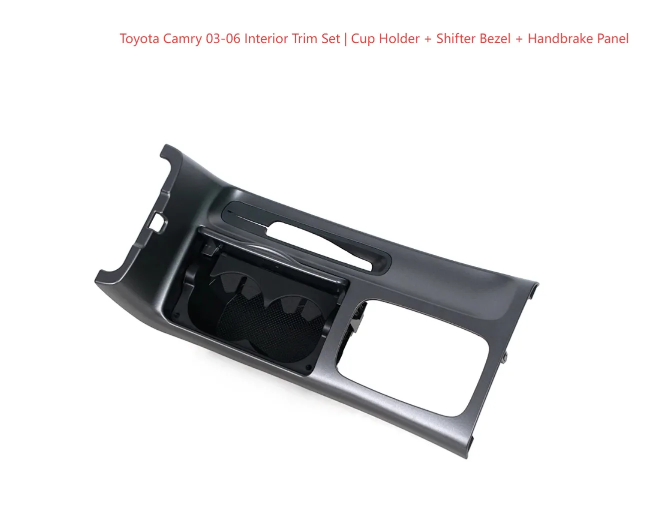 

Комплект внутренней отделки для седана среднего размера 2003-2006 гг. | Подстаканник + лицевая панель переключения передач + панель крышки ручного тормоза