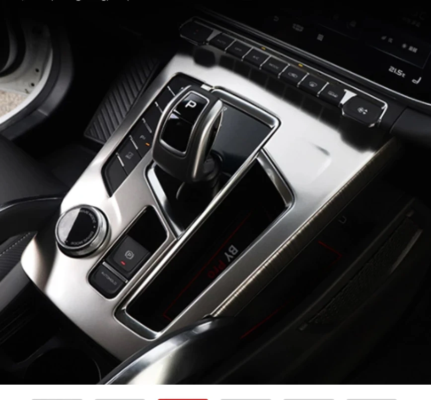 For Geely Atlas Pro Azkarra Boyue Emgrand X7 Sport 2020-2022 Interior Mouldings Transmission Shift Stalls Gear Frame Cover Trim