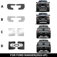 Película protectora de TPU para faros delanteros traseros Ford Ranger T9 2023 2024 2025 2026, color negro ahumado, transparente, accesorios adhesivos