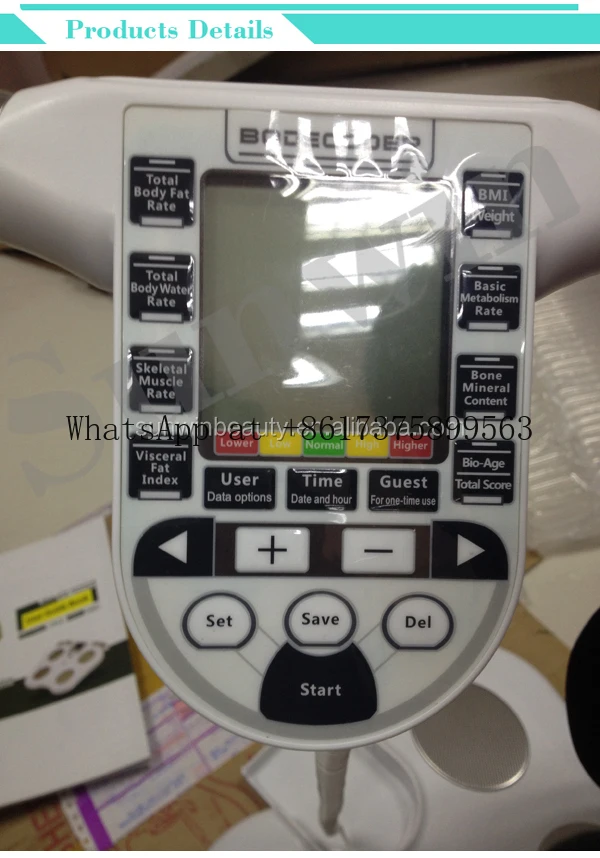 SW-235A High Precision Portable Body Professional Digital Body Composition Measuring Scale for Clinic Gym Home