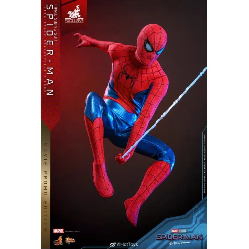 Original HT Marvel Legends Series MMS862 SPIDER MAN FINAL SWING SUIT MOVIE PROMO EDITION Action Figure Model Gift