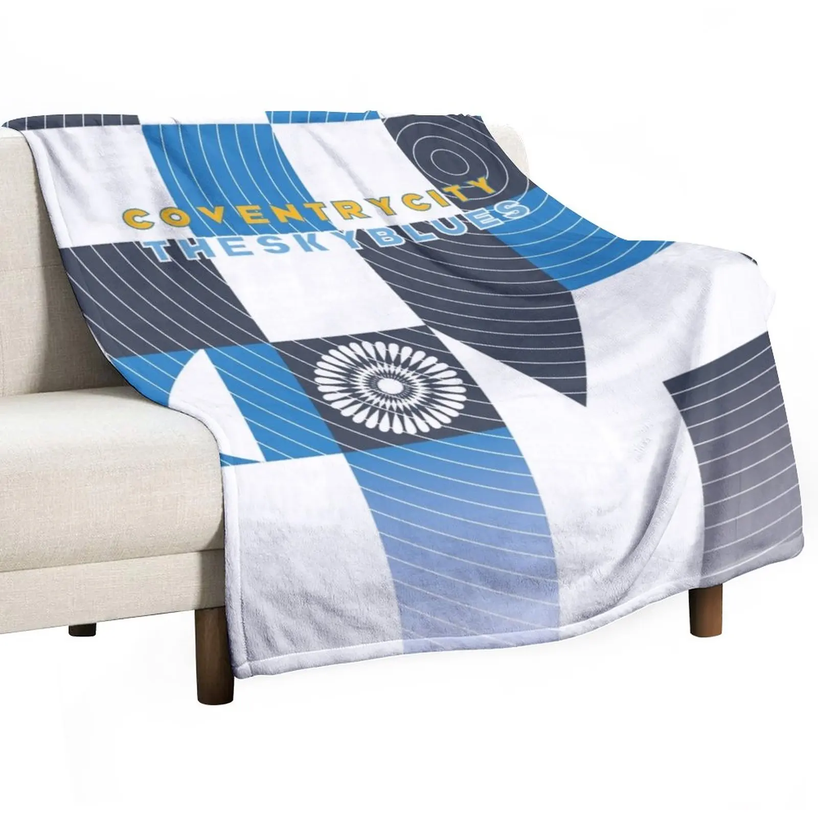 Coventry City - The Sky Blues Throw Blanket Luxury Blanket Plaid Bed Fashionable Blanket Sleeping Bag Blanket