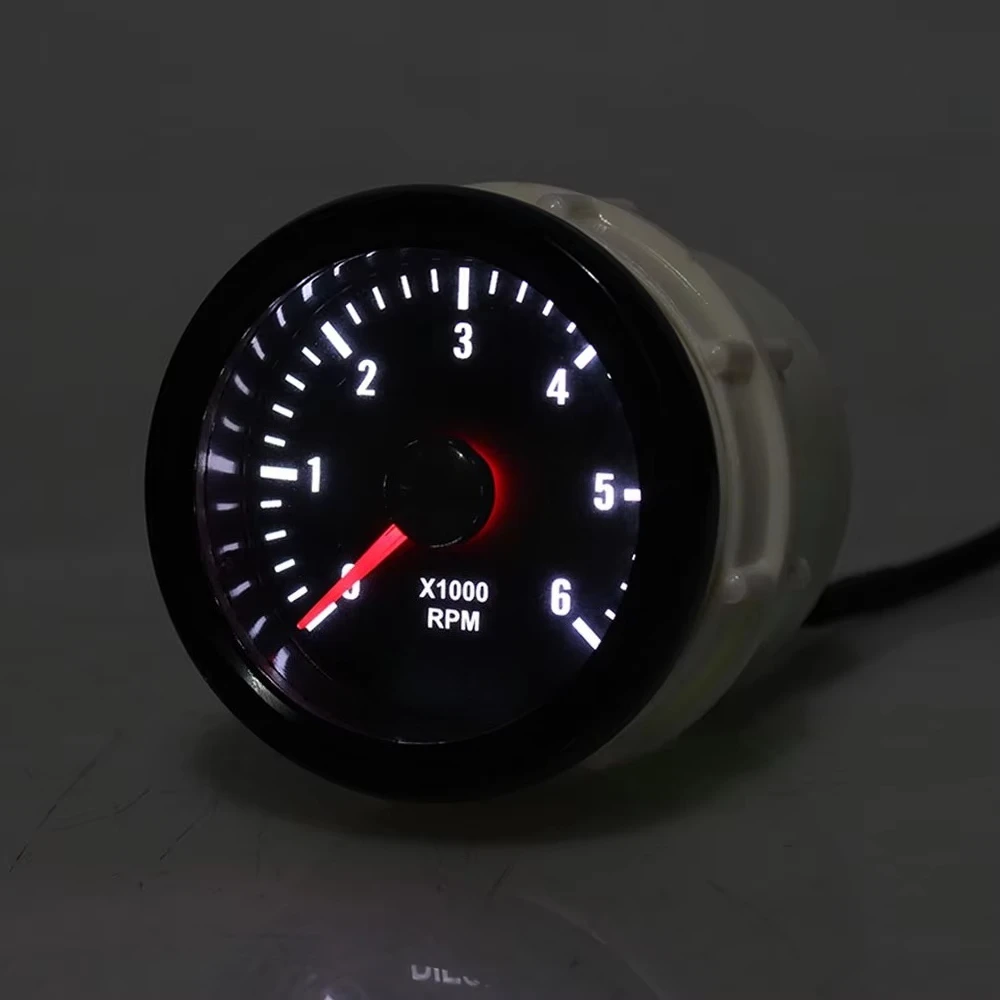 For Diesel Tachometer Gauge 0-6000 RPM Electrical Tachometer