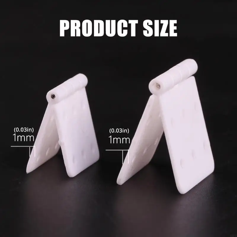 

20pcs Nylon Hinges For Easy Installation On Model Airplanes Fixed Wing